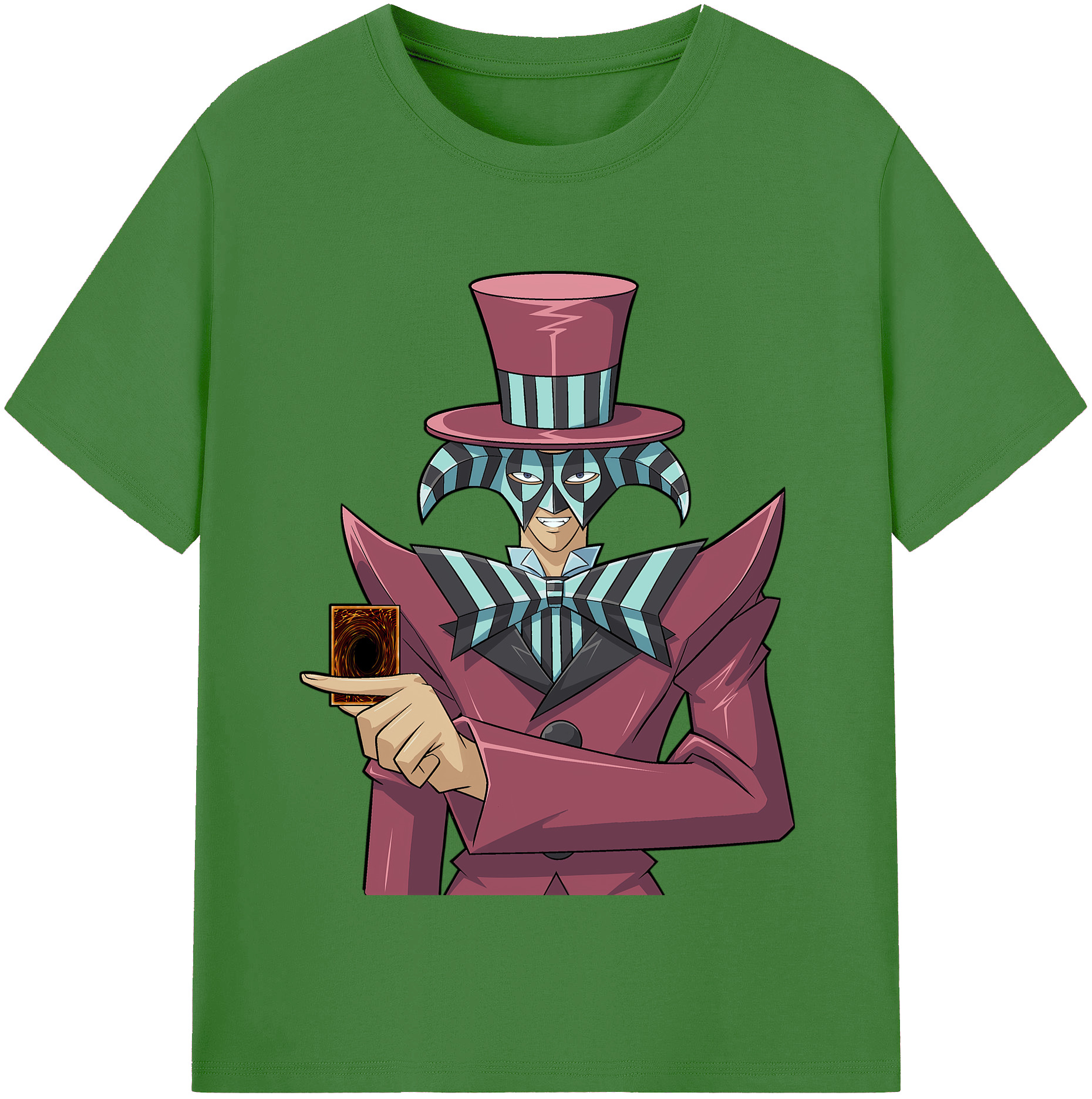 （画像用） 遊☆戯☆王 Yu-Gi-Oh! レディースカジュアルプリントTシャツ（綿100％）